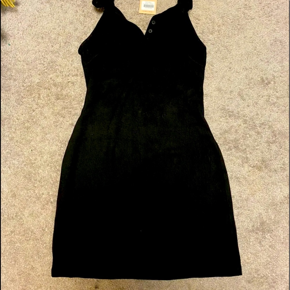 TIGER MIST jet black dress